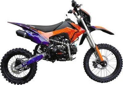 Питбайк BSE (БСЕ) EX 17/14 Blue Orange Ant (040)