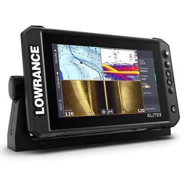 Эхолот-картплоттер Lowrance (Лоуренс) Elite FS 9 с датчиком Active Imaging 3-in-1 (000-15693-001) | Мототека