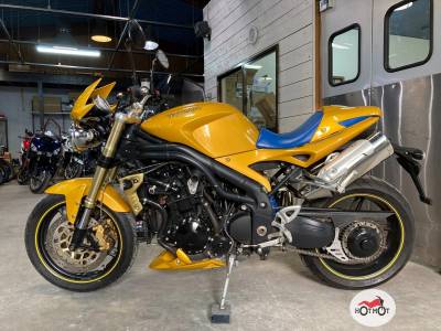Мотоцикл TRIUMPH Speed Triple 2006, Жёлтый пробег 15690