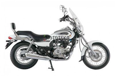 Мотоцикл чоппер / круизер BAJAJ (Баджадж) Avenger Cruise 220 DTS - i белый с ПТС