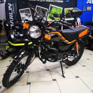 Мопед Мотомир TRICKLER 2 50 (110) чёрный/оранжевый