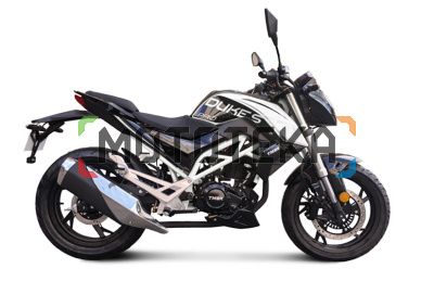 Мотоцикл дорожный TMBK DUKES PRO White Black с ПТС