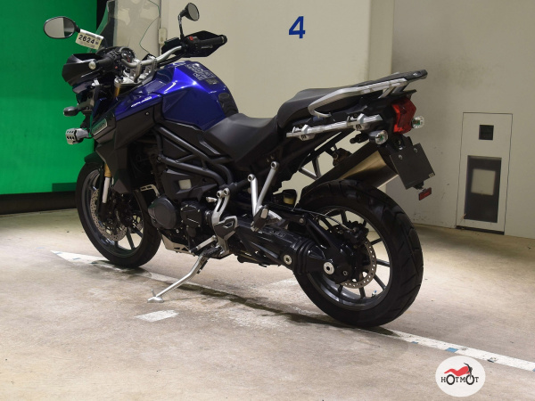 Мотоцикл TRIUMPH Tiger Explorer 2013, СИНИЙ пробег 69639 | Мототека