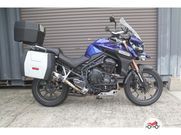 Мотоцикл TRIUMPH Tiger Explorer 2012, СИНИЙ пробег 18149 с ПТС | Мототека