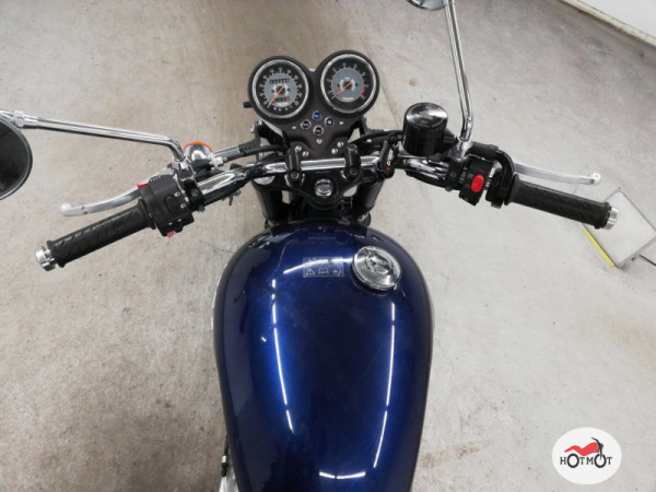 Мотоцикл TRIUMPH Bonneville T100 2009, СИНИЙ пробег 33086 с ПТС | Мототека