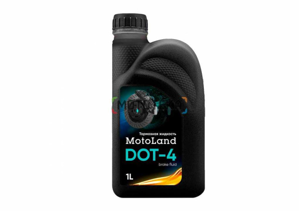 Тормозная жидкость MotoLand (Мотолэнд) DOT-4 1л