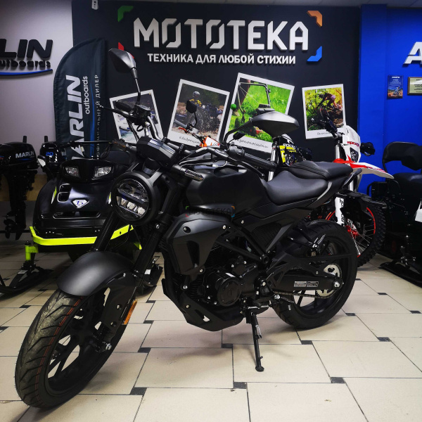 Мотоцикл дорожный Minsk (Минск) SCR 250 BLACK M1NSK с ПТС | Мототека
