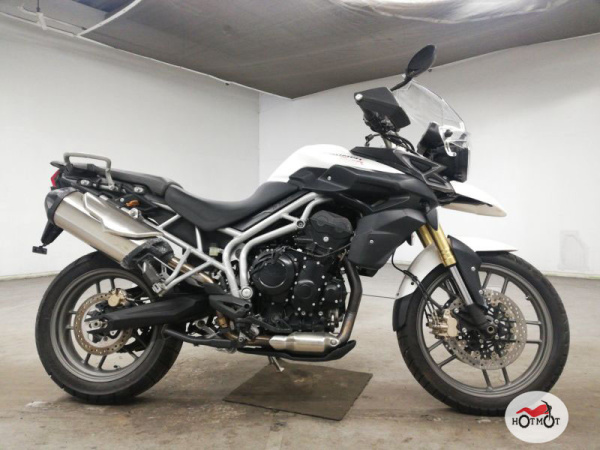 Мотоцикл TRIUMPH Tiger 800 2011, БЕЛЫЙ пробег 3899 | Мототека