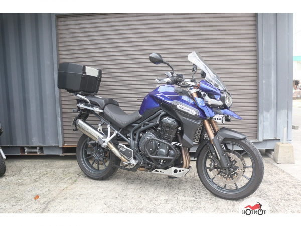 Мотоцикл TRIUMPH Tiger Explorer 2012, СИНИЙ пробег 18149 с ПТС | Мототека