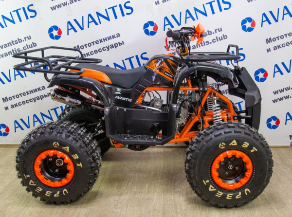 Квадроцикл детский Avantis (Авантис) Hunter 8 LUX 125 кубов (2020) (машинокомплект) в магазине Мототека по цене 0 ₽