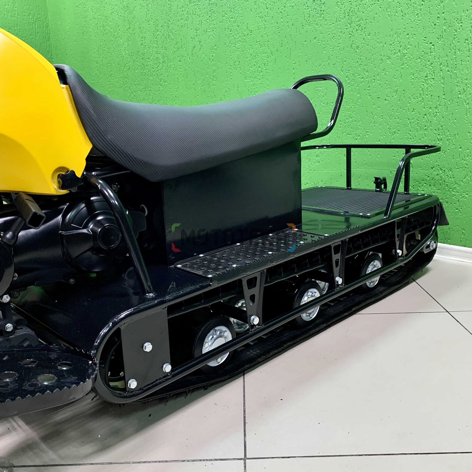 Снегоход Лидер Альфа 2 150 желтый (машинокомплект)