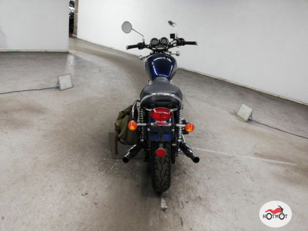 Мотоцикл TRIUMPH Bonneville T100 2009, СИНИЙ пробег 33086 с ПТС | Мототека
